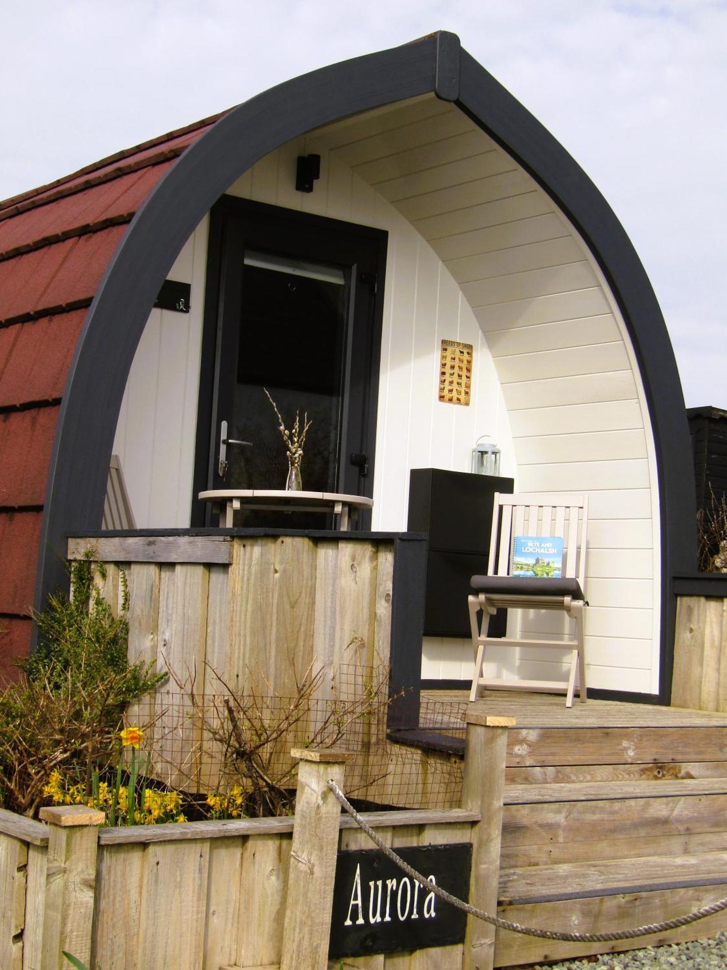 Harlosh Hideaways - Aurora Pod Экстерьер фото