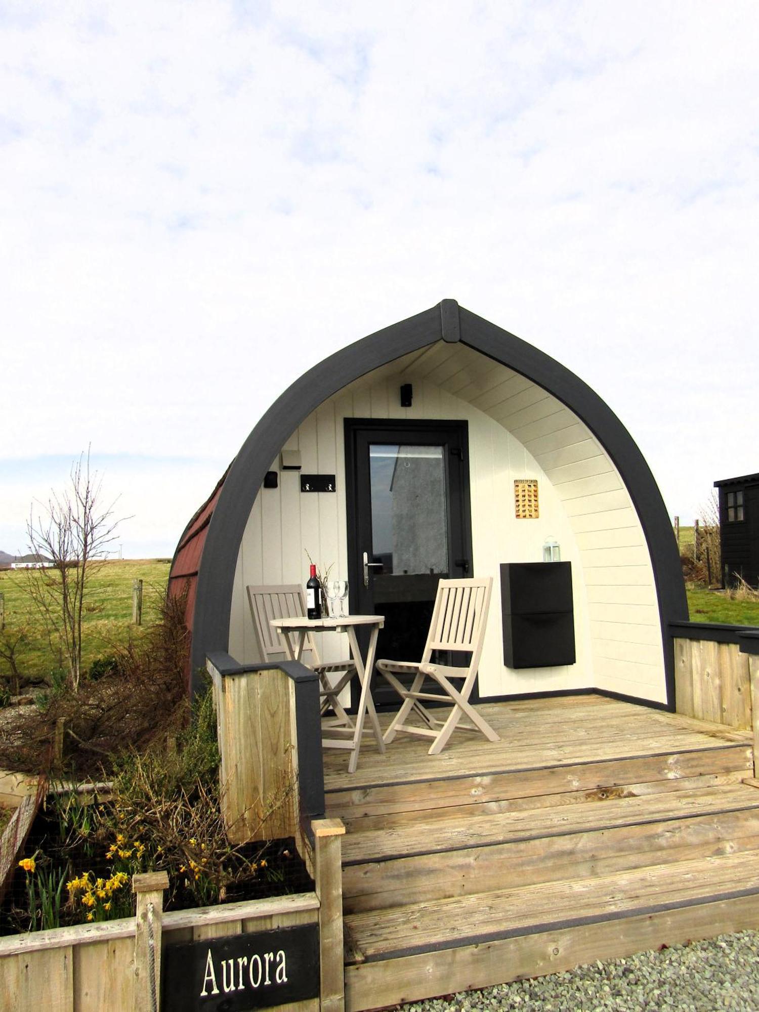 Harlosh Hideaways - Aurora Pod Экстерьер фото